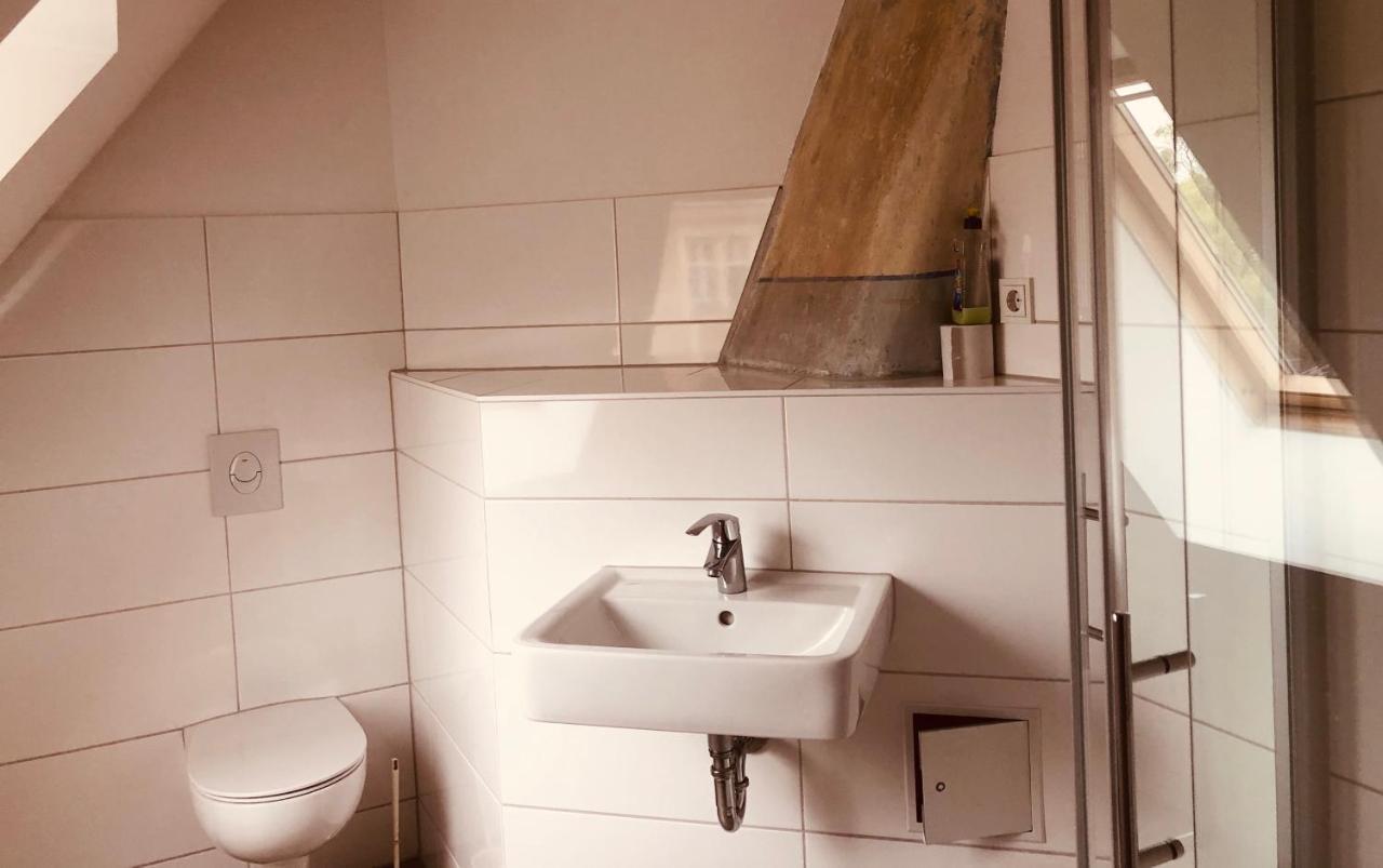 Historisches Ambiente mitten im Zentrum Eberswalde-Finow Exterior foto