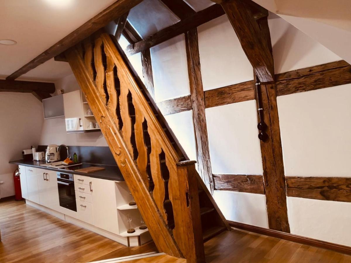 Historisches Ambiente mitten im Zentrum Eberswalde-Finow Exterior foto